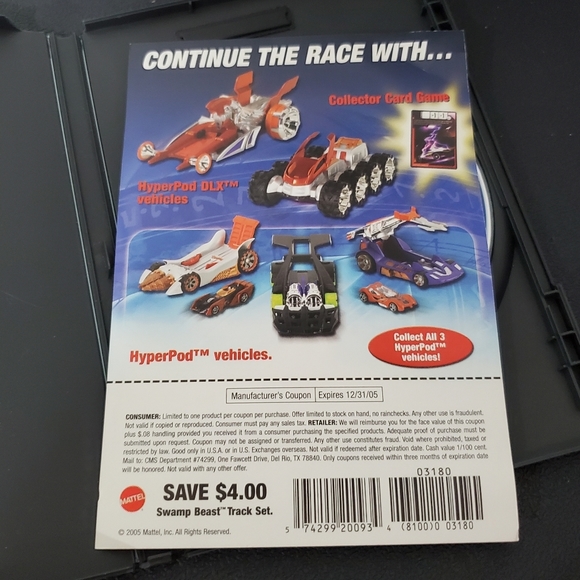 HOT WHEELS ** ACCELERATORS DISC DVD ** RARE RACING MOVIES ** L👀K - Picture 10 of 12